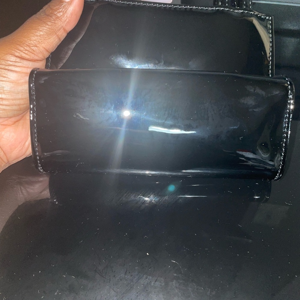 Small Black Patent Telfar Bag - Picture 6 of 9